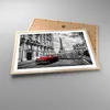Gerahmtes Poster - Rahmen in heller Eiche - Auto Eiffle Produktbild-Vorschau 3