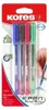 Kores® 37154 Kores® Kugelschreiber K1 transparent, Productafbeelding-voorbeeld 2