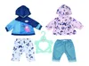 BABY Annabell Anzüge mit Hoodie & Hose 43cm, EIN Set im Produktbild-Vorschau 1