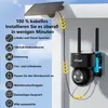 2K PTZ caméra de surveillance solaire sans fil pour Voir les images du produit 8