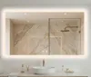 WISFOR LED Badspiegel 100x70 cm mit Beleuchtung Touch Produktbild-Vorschau 1