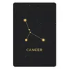 MuchoWow® Mauspad Mousepad Sternzeichen - Krebs - Gold Produktbild-Vorschau 1