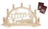 Original Erzgebirge - Holz Schwibbogen Lichterbogen Produktbild-Vorschau 9