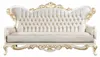 Chesterfield Dreisitzer Couch Barock Rokoko 3er Sofa Produktbild-Vorschau 1