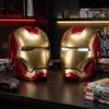 Iron Man Helm Maske, gold-rote Superhelden Replik als Deko, Produktbild-Vorschau 4