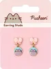 Náušnice Pusheen Drop Pink Bows Náhled obrázku produktu 3