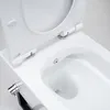 Miska WC MONESI, z funkcją bidetu, ceramiczna, biały połysk Podgląd zdjęcia produktu 4