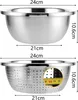Wielofunkcyjna miska do mieszania ze stali nierdzewnej (32 Podgląd zdjęcia produktu 2