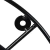 Runder Wand-Schlauchhalter aus Metall, Schwarz, verhindert Produktbild-Vorschau 6
