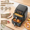 Heißluftfritteuse 2 Kammern - 12 L Doppelstock – 2900 Watt Produktbild-Vorschau 9