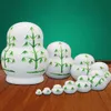 10 Stück Holz Panda Russische Matroschka Matroschka Produktbild-Vorschau 4