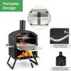 KOMFOTTEU Pizza Open Outdoor, 2-úrovňová pec na pizzu 600 Náhľad obrázku produktu 7