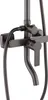 A close-up studio shot of a shower faucet set. Produktbild-Vorschau