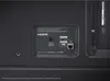 Close-up view of the ports on the back of a television. Produktbild-Vorschau