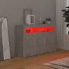 vidaXL Kredens z oświetleniem LED betonowy szary Podgląd zdjęcia produktu 2