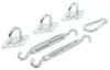 Installations-Set für Sonnensegel, 6-tlg. Produktbild-Vorschau 9