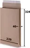 LOGIC PACK 25 Faltentaschen B4 4 cm Versandtaschen 250 x Produktbild-Vorschau 3