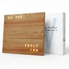 WordClock Jupiter Holz Optik - elegante Wortuhr in Deutsch Produktbild-Vorschau 1
