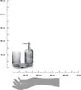 Mondex | Badezimmer Set - ARI GREY - 3-teilig - Elegantes Produktbild-Vorschau 3