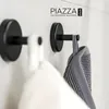 Bremermann kúpeľňová séria PIAZZA BLACK - Súprava 4 háčikov Náhľad obrázku produktu 6