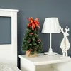 Creative Home Mini Weihnachtsbaum Geschmückt Rot | 40 cm | Produktbild-Vorschau 3