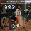 JYX Tragbares Lautsprechersystem mit Mikrofon für Karaoke, Produktbild-Vorschau 2