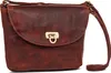 ROYALZ "Tulsa " Damen Handtasche Klein Leder Vintage Look Produktbild-Vorschau 3