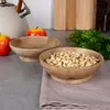 Ciotole da portata in legno di mango esotico dal design Anteprima dell’immagine prodotto 2