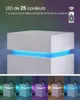 VASAGLE Comodino moderno con illuminazione a LED 35x40x55 Anteprima dell’immagine prodotto 7
