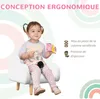 ZONEKIZ Fauteuil pour enfant design scandinave nuage grand Voir les images du produit 6