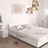 VBChome Comodino 30 x 26 x 38 cm Bianco opaco Comodino con Anteprima dell’immagine prodotto 4