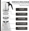 KitchenQuality Espressokocher 17.5x10 cm für alle Herdarten Produktbild-Vorschau 4