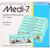 Medi 7 barattoli di medicinali per 7 giorni turchese 1 pz Anteprima dell’immagine prodotto 4