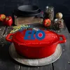 ELO Kirschrot Bräter Gusseisen oval robust Induktion rot Produktbild-Vorschau 17