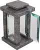 Lampe funéraire carrée granit Himalaya Voir les images du produit 3