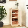 vidaXL Scarpiera 35x35x80 cm in legno di pino massiccio Anteprima dell’immagine prodotto 11