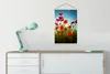 MuchoWow® Textilposter Mohnblumen - Toskana - Sonne - Rot - Produktbild-Vorschau 3