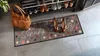 Salonloewe SCHUHPARKPLATZ DOTS BEIGE Fußmatte Wohnmatte 30 Produktbild-Vorschau 2