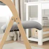 SoBuy Chaise pliante en bois rembourrée Lot de 4 Chaise de Voir les images du produit 9