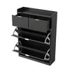 UnboxG schoenenkast, smal model met 2 lades, 110 x 24 x 80 Productafbeelding-voorbeeld 6