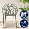 CLP 2er Set Gartenstuhl Hope, Modernes Design, Wetterfest, Produktbild-Vorschau 4