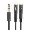 Audio Splitter Kabel Y Adapter Headset 3.5mm Klinke Produktbild-Vorschau 1