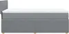 Boxspringbett mit Matratze Hellgrau 80x200 cm Stoff Produktbild-Vorschau 5