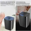 A split image showing a smart trash can with its features highlighted. Náhľad obrázku produktu