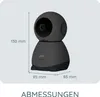 Alecto SMARTBABY10BK - WLAN-Babyphone mit Kamera - Schwarz Produktbild-Vorschau 3