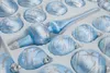 39 tlg. Glas-Weihnachtskugeln Set in Ice Blau Silber Komet Produktbild-Vorschau 2