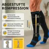 CAMBIVO Calze Compressione Graduata Donna Uomo 2 Paia, Anteprima dell’immagine prodotto 3