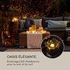 blumfeldt Dharma - Fontaine de jardin solaire décorative, Voir les images du produit 5