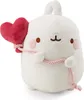 Nici Molang bianco con palloncino a forma di cuore 12 cm Anteprima dell’immagine prodotto 3