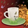 Mila Keramik Espresso-Tasse mit Untere Schmetterlinge Produktbild-Vorschau 4